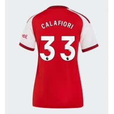 Arsenal Riccardo Calafiori #33 Hemmatröja Dam 2026-27 Korta ärmar